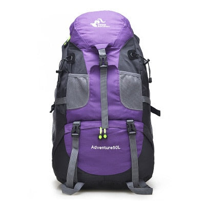 50L Outdoor Waterproof Hiking Backpack